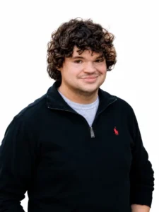 Andy Hahnz, office assistant at Beyond the Brain Therapies Inc. in Forest Lake, MN